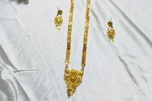 Long Mangalsutra with Intricate Detailing