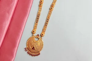 Timeless Matt Finished Temple Long Mangalsutra