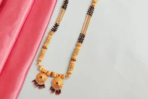 Traditional Matt Finished Temple Mangalsutra