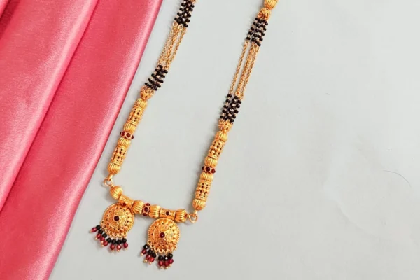 Traditional Matt Finished Temple Mangalsutra