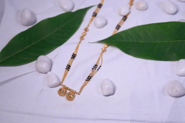 Elegant and Stylish Long Mangalsutra with Pearls