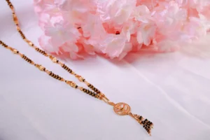 Classic Black Bead Long Mangalsutra