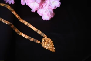 Radiant Long Mangalsutra with Elegant Stones