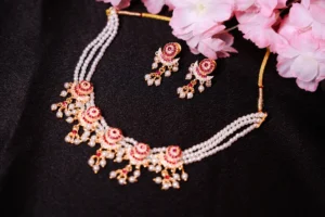 Timeless Moti Har Necklace – Pure Pearl Elegance for Special Occasions