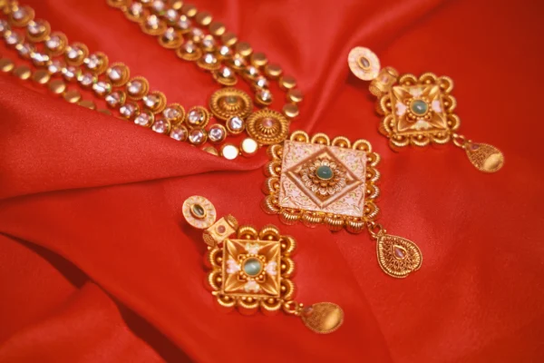 Rajwadi Har – Exquisite Royal Traditional Necklace for Weddings & Celebrations